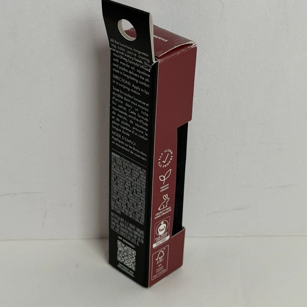 e.l.f. O Face Satin Lipstick Shameless Hydrating Long-Lasting